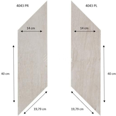 Кварцвиниловые полы Forbo Effekta Professional 0.45 4043 PRL ромб 4043 White Fine Oak PRO фото 1 | FLOORDEALER